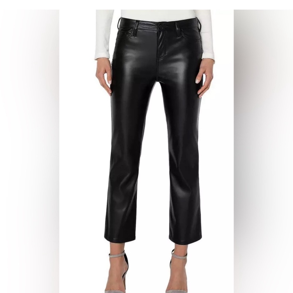 Liverpool Jeans Company Black Cropped Pants